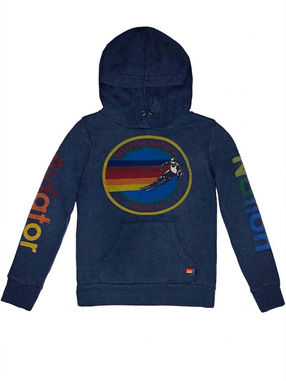 Aviator Nation Kids Miami, FL Pullover in Navy - Picture 1 of 4